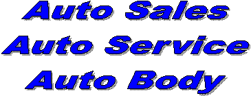Auto Sales
Auto Service
Auto Body